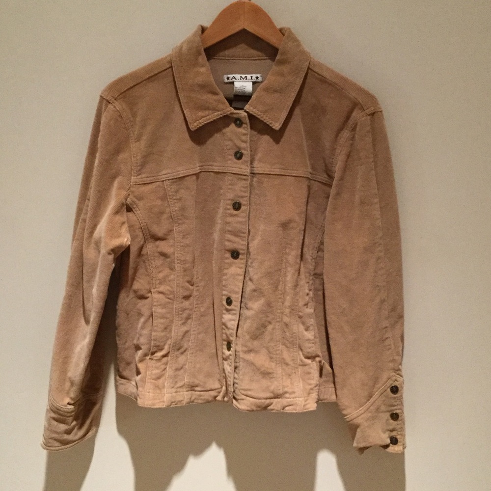 Corduroy jeans jacket